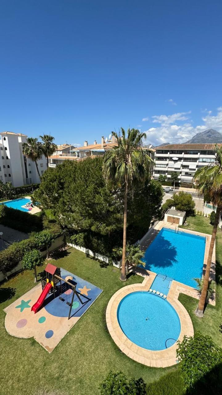 Penthouse In Albir With Sea Views, 100M From Beach البير المظهر الخارجي الصورة